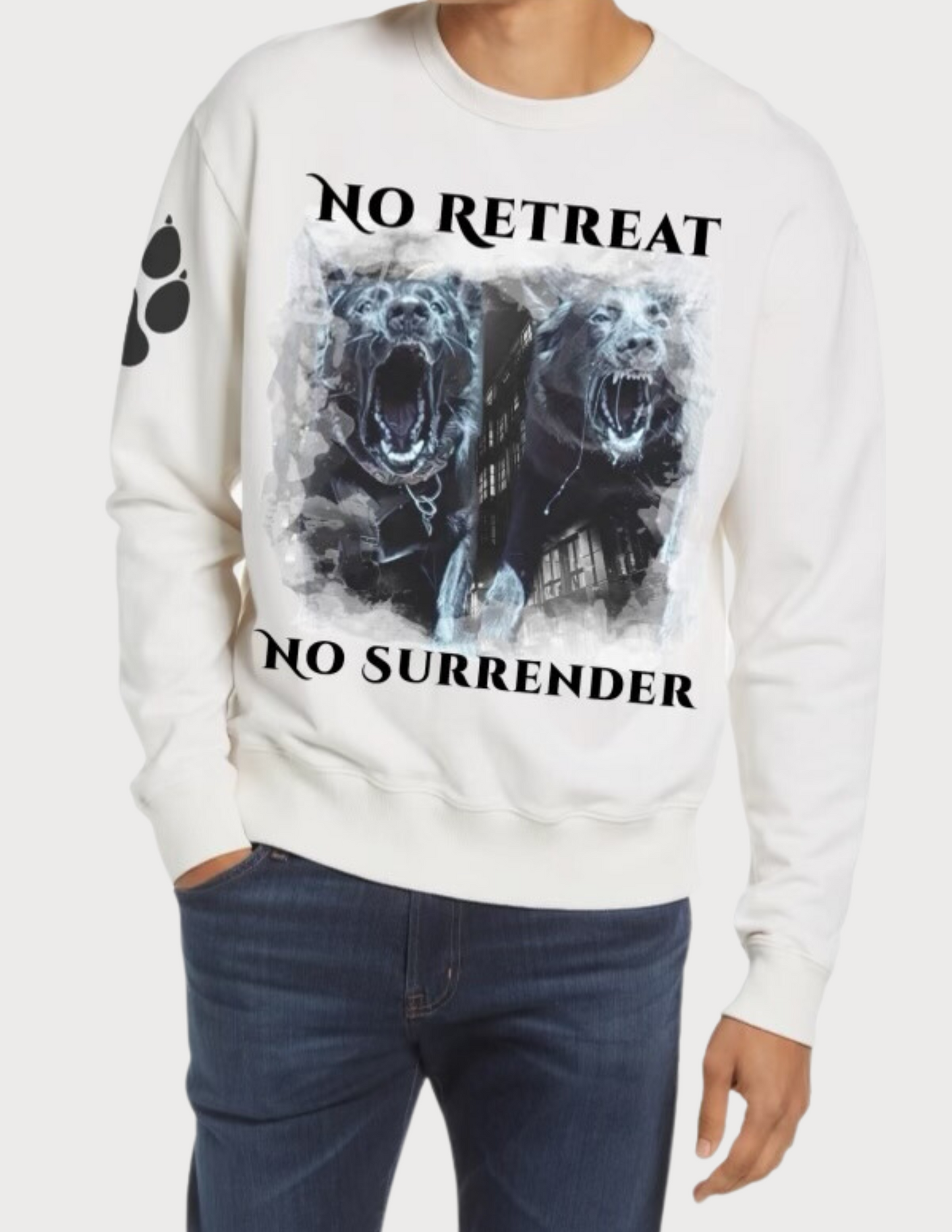 NO RETREAT, NO SURRENDER Crewneck