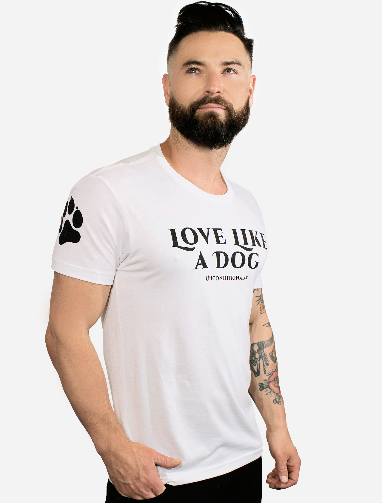 LOVE LIKE A DOG T-shirt