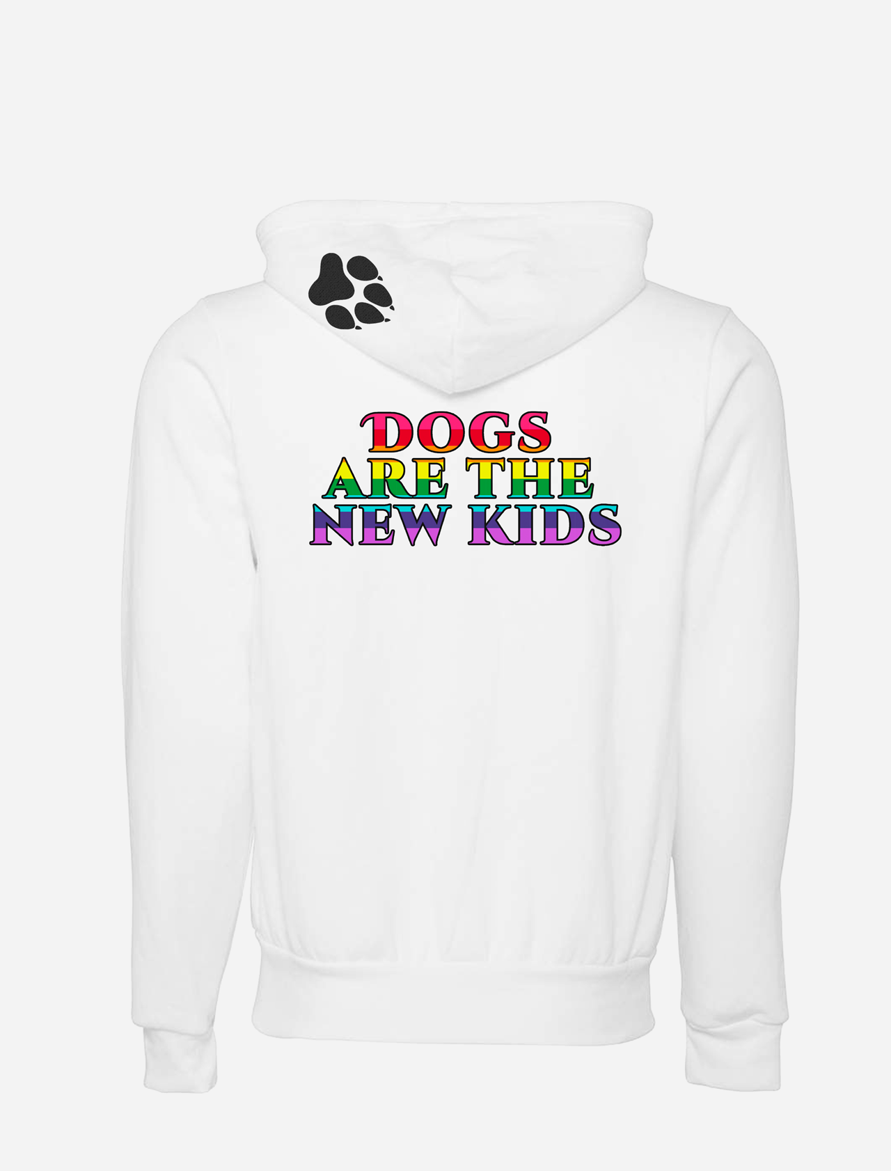 DOGS ARE THE NEW KIDS Pride Zip-Up